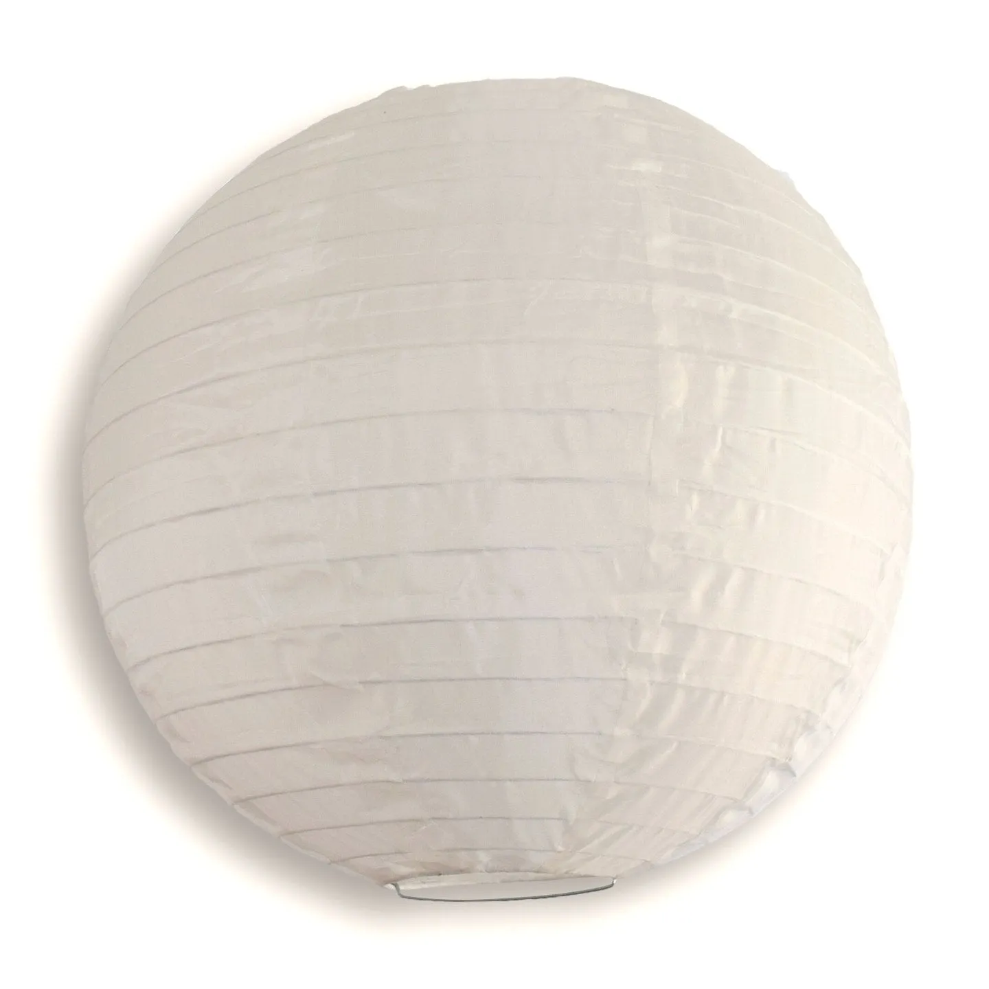 12-Piece Wedding White and Beige Nylon Lantern Party Pack Set