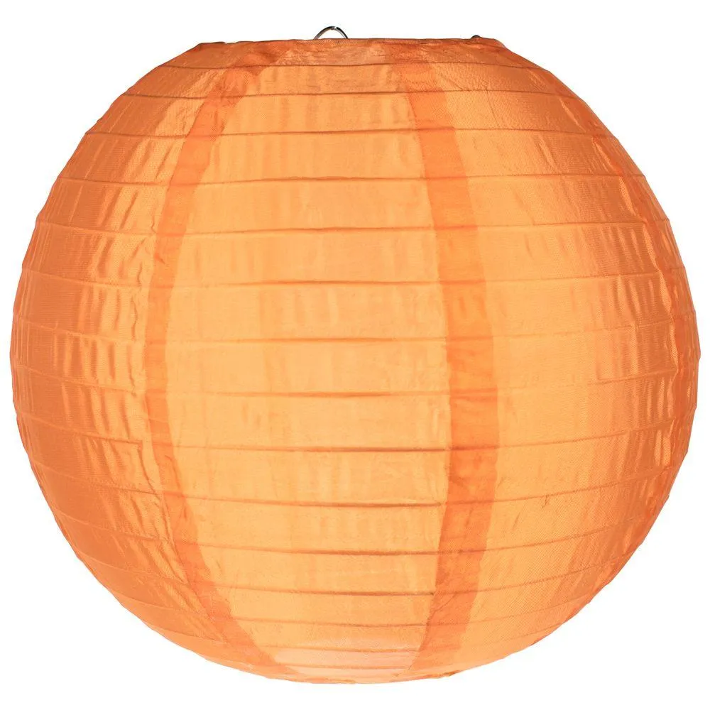 14" Rainbow Celebration Party Pack Shimmering Nylon Lantern Combo Set (12-Pack)