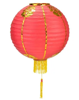 20" Traditional Chinese New Year Paper Lantern w/Tassel