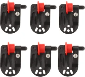 6piece SAMS Pro Release Clip, Sam's Pro Planer Board Release Fishing Clip Downrigger Clips for Off Shore Tackle Trolling Offshore Kites Fishing (Black)