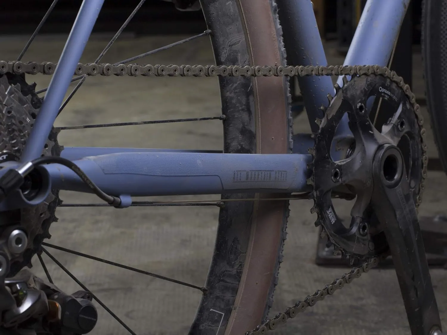 All Mountain Style AMS High Impact Chain Guard  Protect chain and seat stays of XC, Gravel, Cross and Road bikes from impacts, scratches and chain rubbing
