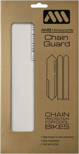 All Mountain Style AMS High Impact Chain Guard  Protect chain and seat stays of XC, Gravel, Cross and Road bikes from impacts, scratches and chain rubbing