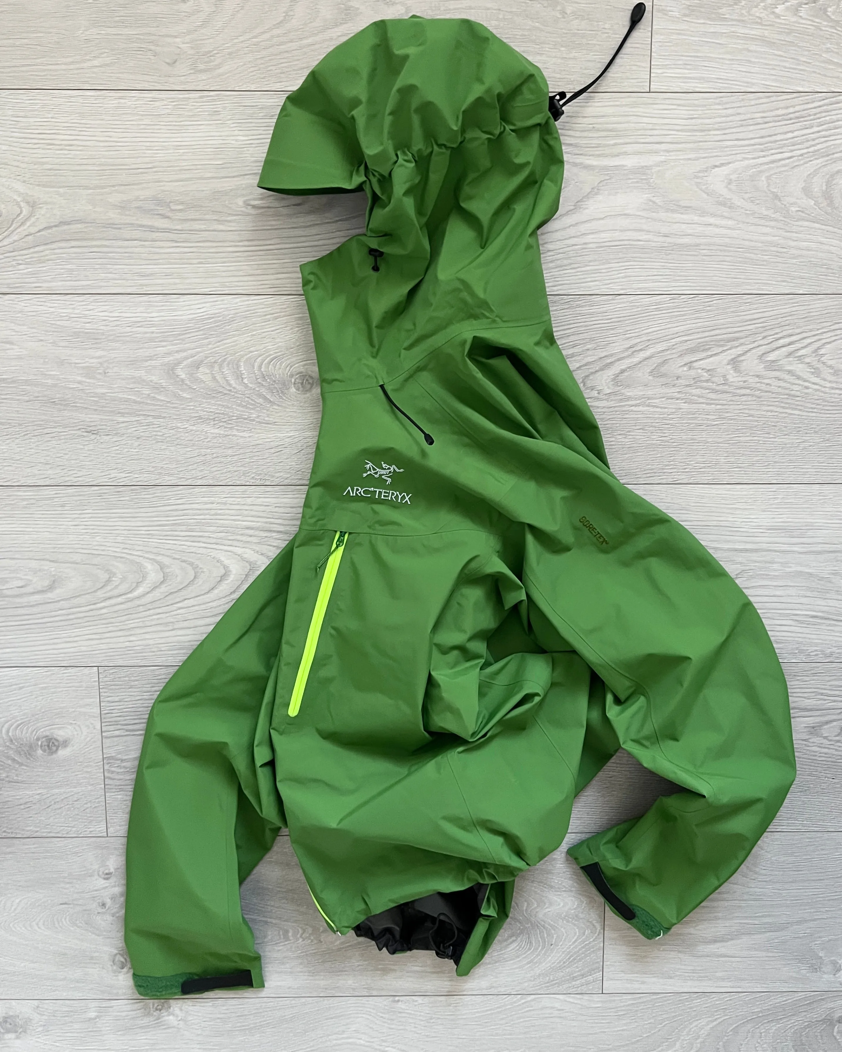 Arcteryx Alpha SL Green Gore-Tex Technical Jacket - Size M
