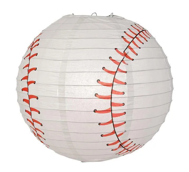 Arizona Pro Baseball Black & Red 14-inch Paper Lanterns 5pc Combo Party Pack