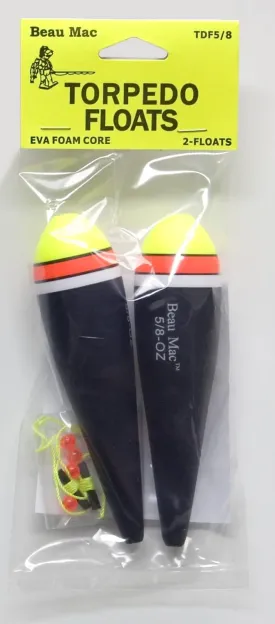 Beau Mac EVA Torpedo Slip Floats