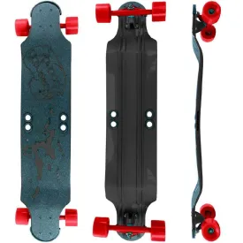 Beercan Black 38" Root Beer Drop Down Longboard