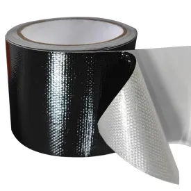 Birllaid Awning Repair Tape for Tarp, Heavy Duty Outdoor Repair Tape for Canvas, Boat Covers, Tent, Sail Tape, Tear Repair Patch Kit, Waterproof, UVproof, Black