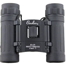 Black Compact 8 x 21 mm Binoculars