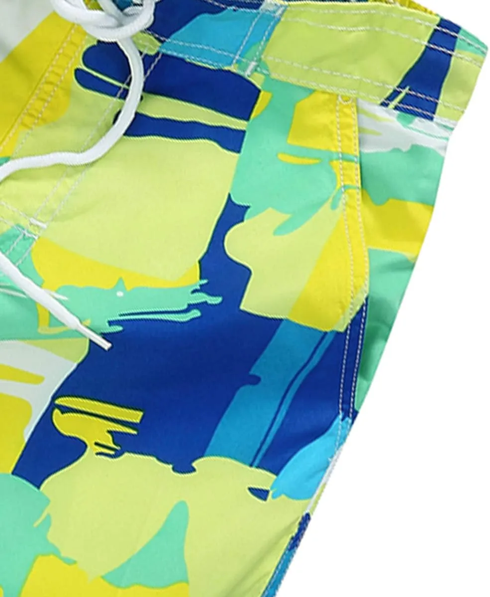 Boys Swim Trunks Quick Dry Board Shorts Beach Swimwear for Kids