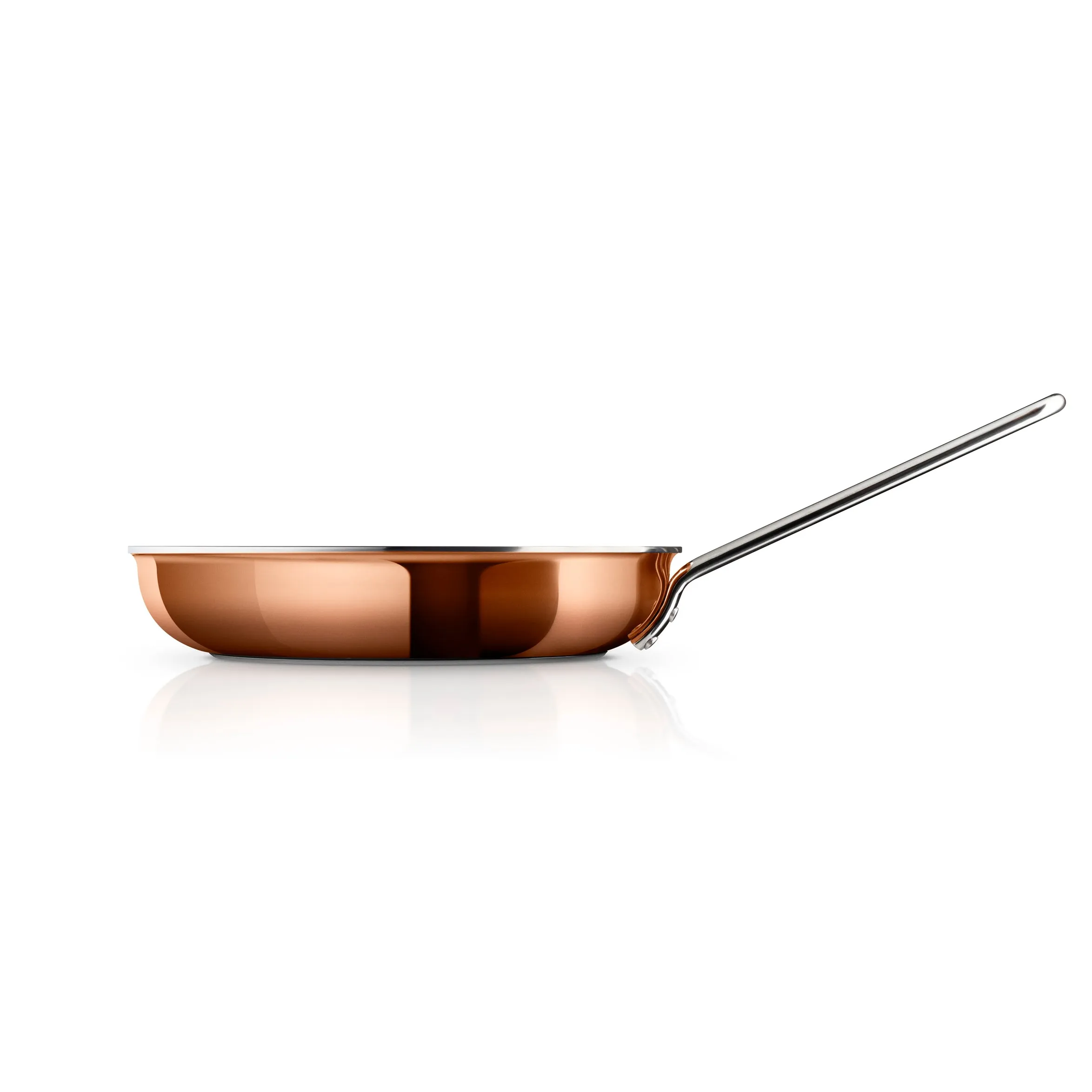 Copper Frying Pan, 24cm