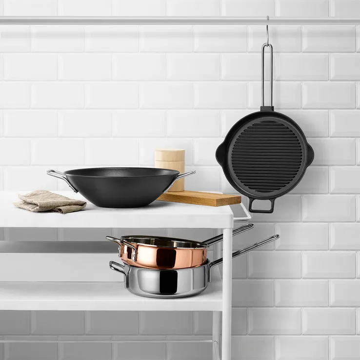 Copper Saute Pan, 24cm