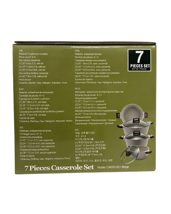 DSP Cookware Set 4 pieces ca005-sO1