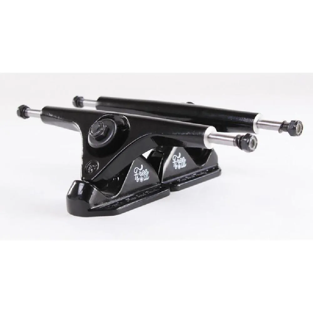 Free Soul Black 180 mm Longboard Trucks - set of 2