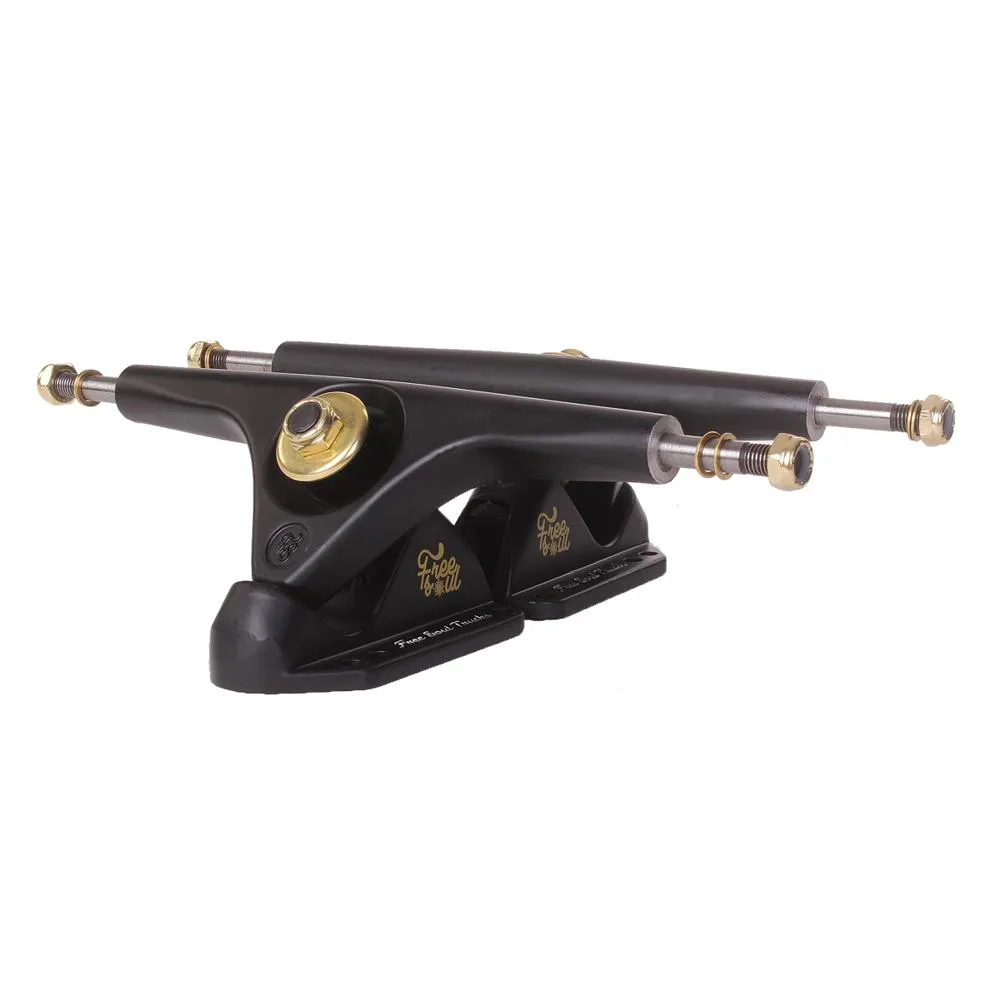 Free Soul Longboard Trucks RKP 180mm Black / Gold - set of 2