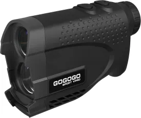 Gogogo Sport Vpro GS24 Golf & Hunting Laser Rangefinder, 7X Magnification, 1200 Yard Distance Measuring Range Finder with High-Precision Flag Pole Locking Vibration Function Slope Mode Continuous Scan