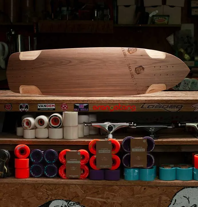 Hackbrett Semmel Freeride Longboard