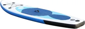 Inflatable Stand Up Paddle Board, Camouflage Print Adult Paddleboard, Single Layer PVC Paddle Board with Carry Bag, Hand Pump,