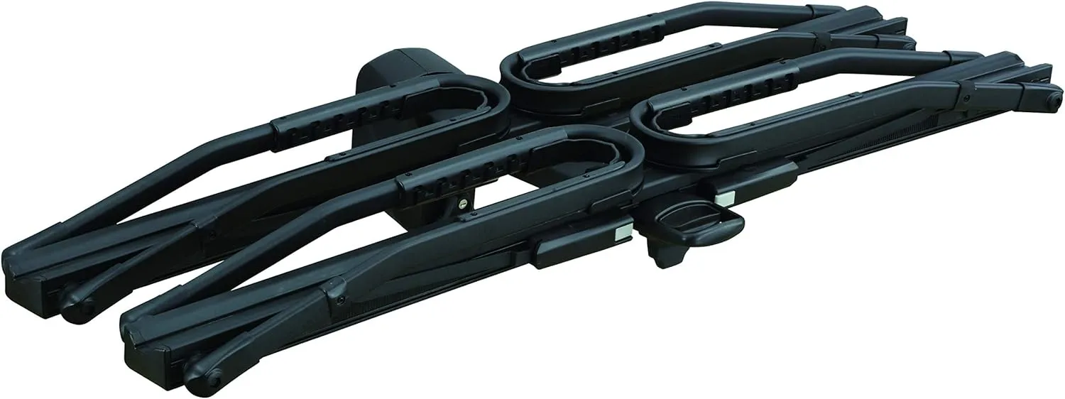 INNO INH120 Tire Hold Hitch Mount (1.25"/2") Platform Rack (2) Bike (E-bike, Fat Tire, Full Suspension, Carbon Capatible)