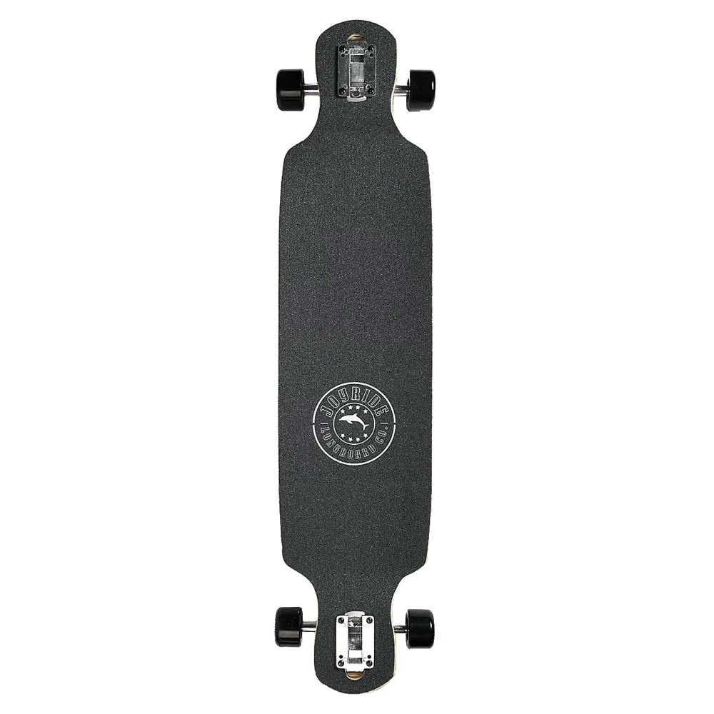 Joyride Tiger Pattern White/Black 39" Double Drop Longboard