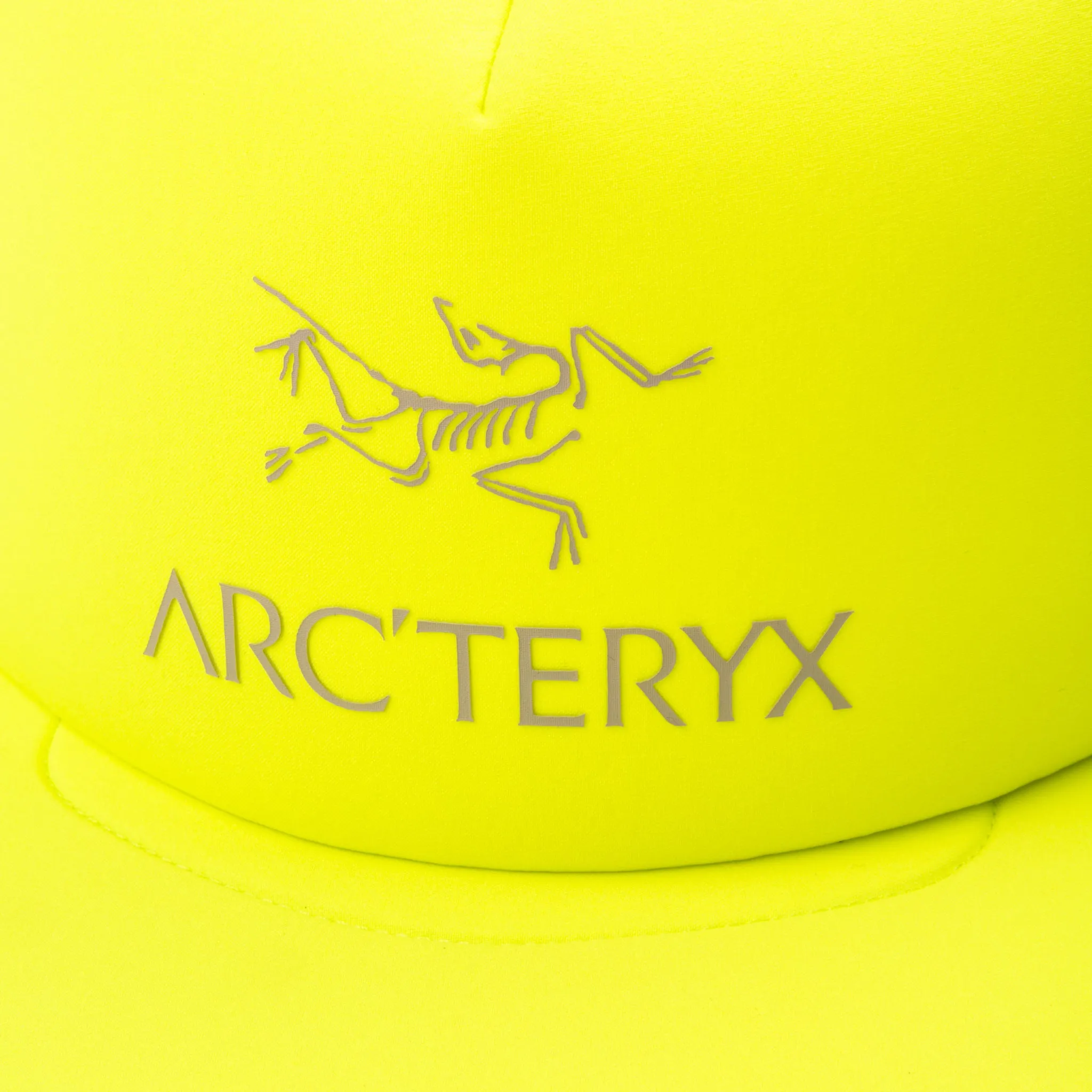 Logo Flat Brim Trucker Hat
