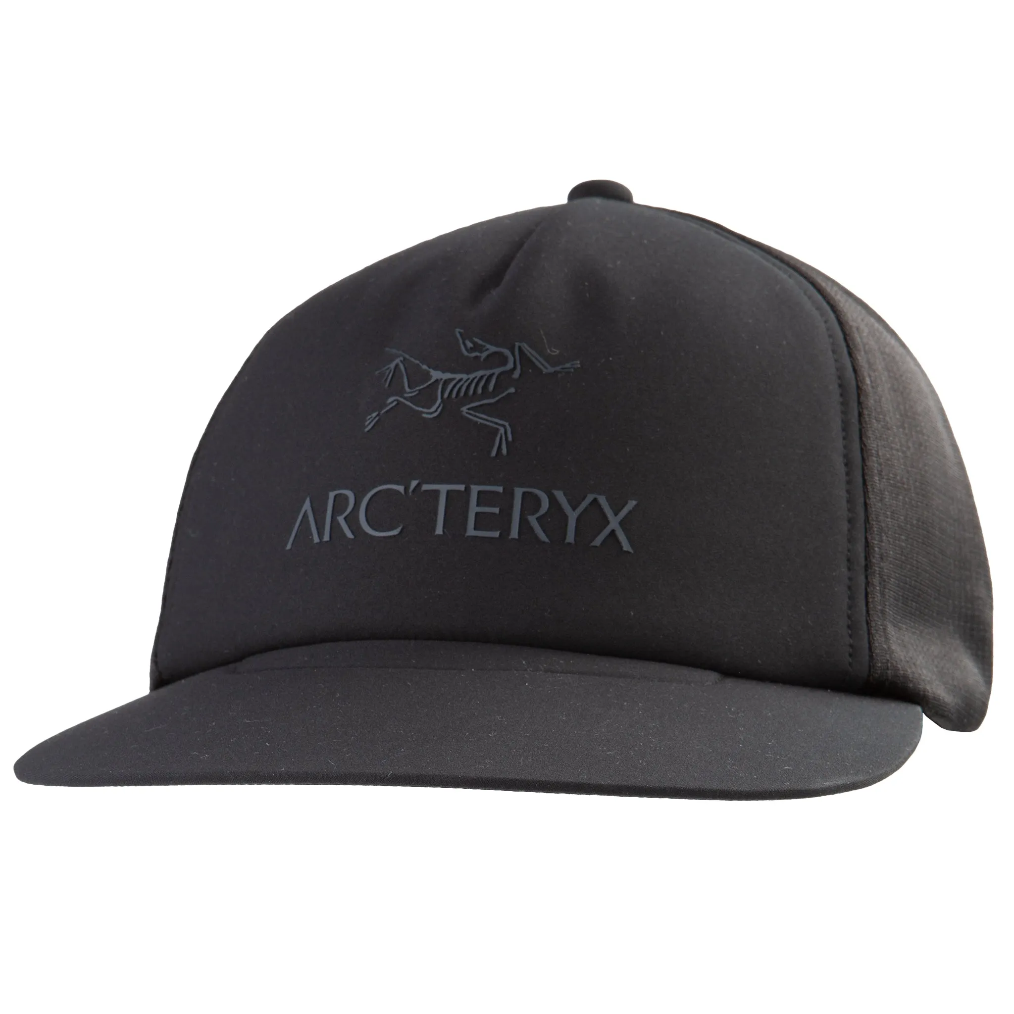 Logo Flat Brim Trucker Hat