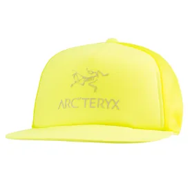 Logo Flat Brim Trucker Hat