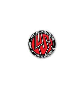 Lush Longboards Circle Sticker