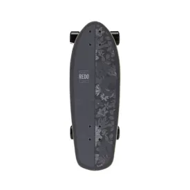 ReDo Skateboard Co. 24" Standard Skateboard - Black Floral