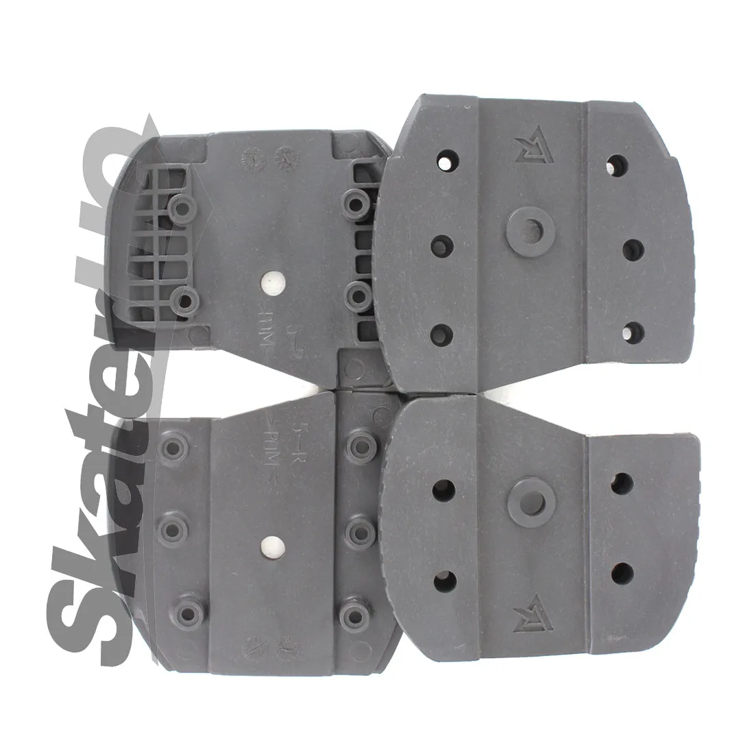Rollerblade TRS Grind Plates - Grey