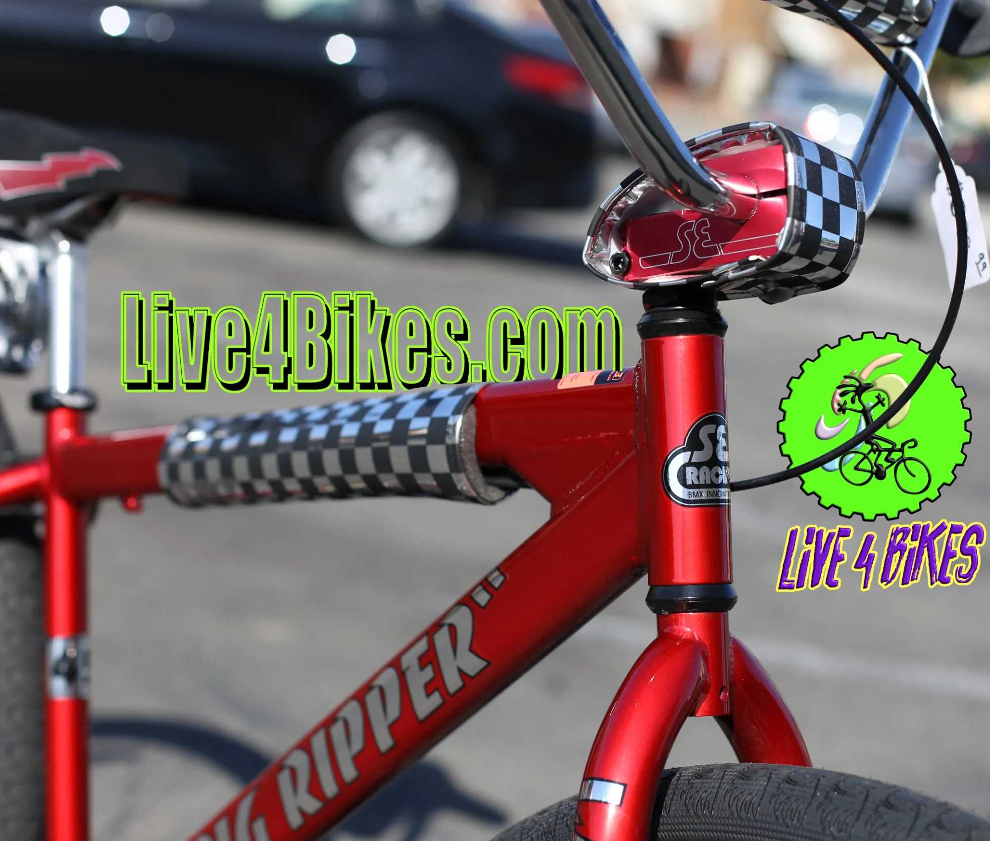 SE Racing BMX Big Ripper 29 Red Ano Bike -Live4bikes