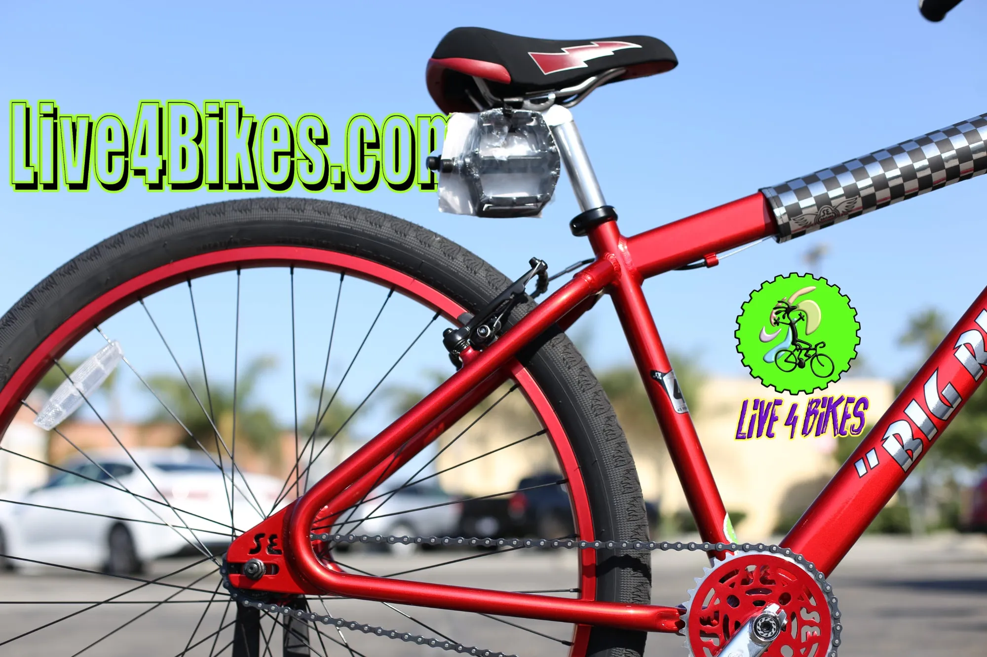 SE Racing BMX Big Ripper 29 Red Ano Bike -Live4bikes