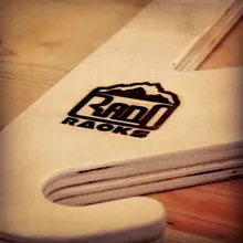 Skateboard Rack - Horizontal x5 - Baltic Ply