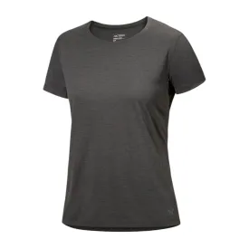 T-shirt Teama Crew Donna Black Heather