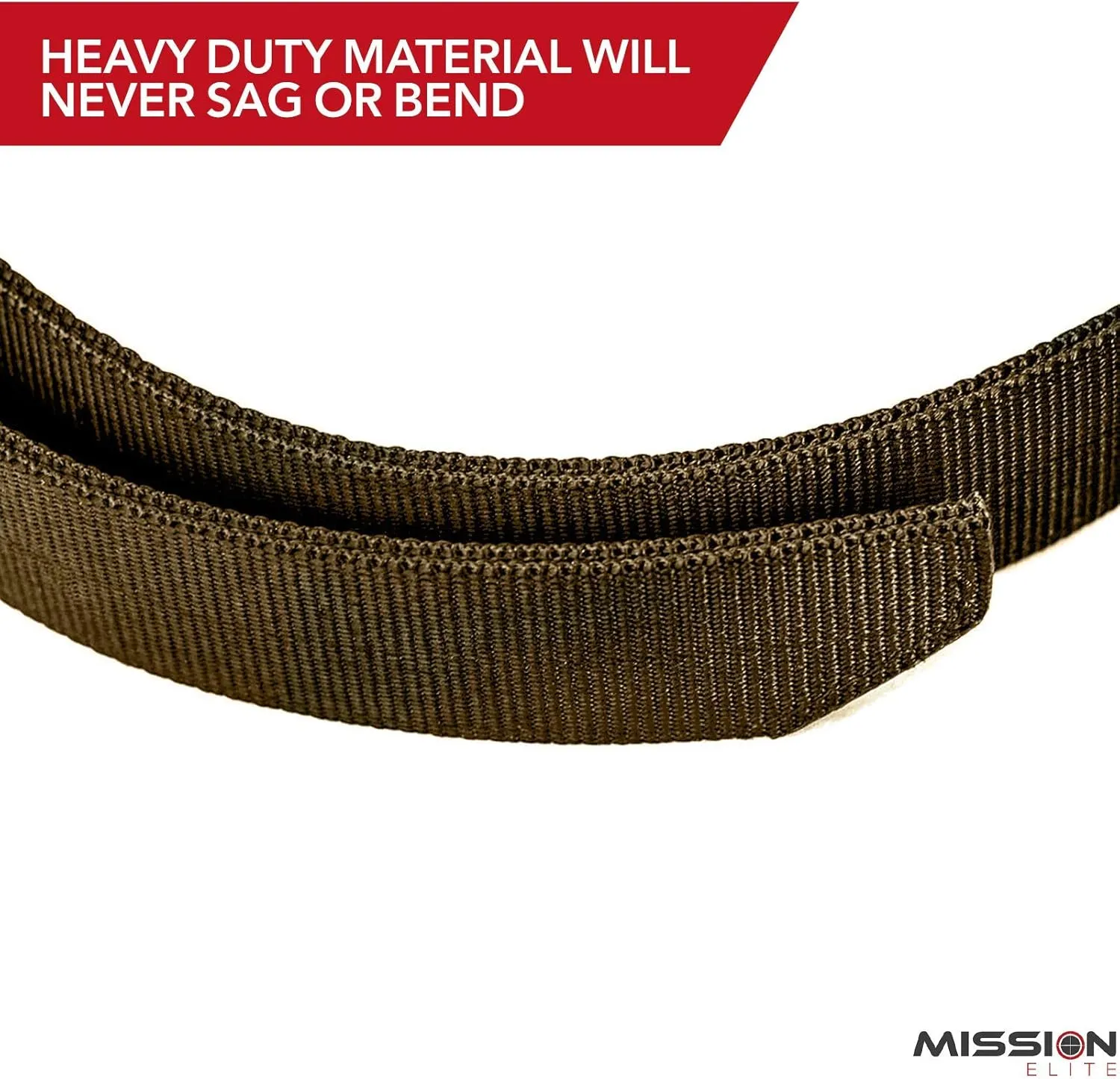 Tactical Belt, 1.5-inch Nylon Gun Belts for Men, 2-Ply EDC Belt with Adjustable Plastic Buckle