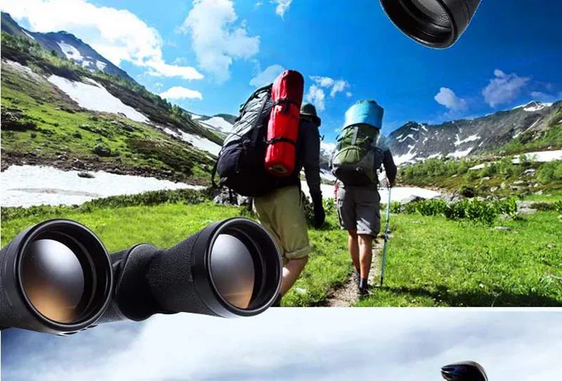 TB 15*60 Binoculars High Power Travel Telescope Middle Focusing Metal Structure for Hunting