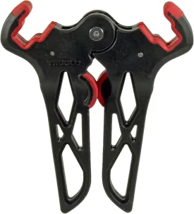 TRUGLO Bow Jack Lightweight Durable Portable Folding Bow Stand for Bowhunting w/Integrated Finger Tabs & Overmolded Rubber Grips