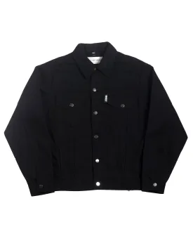 Varsity Los Angeles Black Denim Trucker