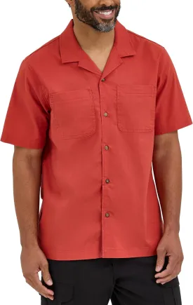 Wrangler Authentics Men's Short Sleeve Camp Shirt