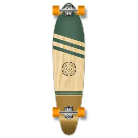 Yocaher Wind 40" Kicktail Longboard Complete - Earth Series