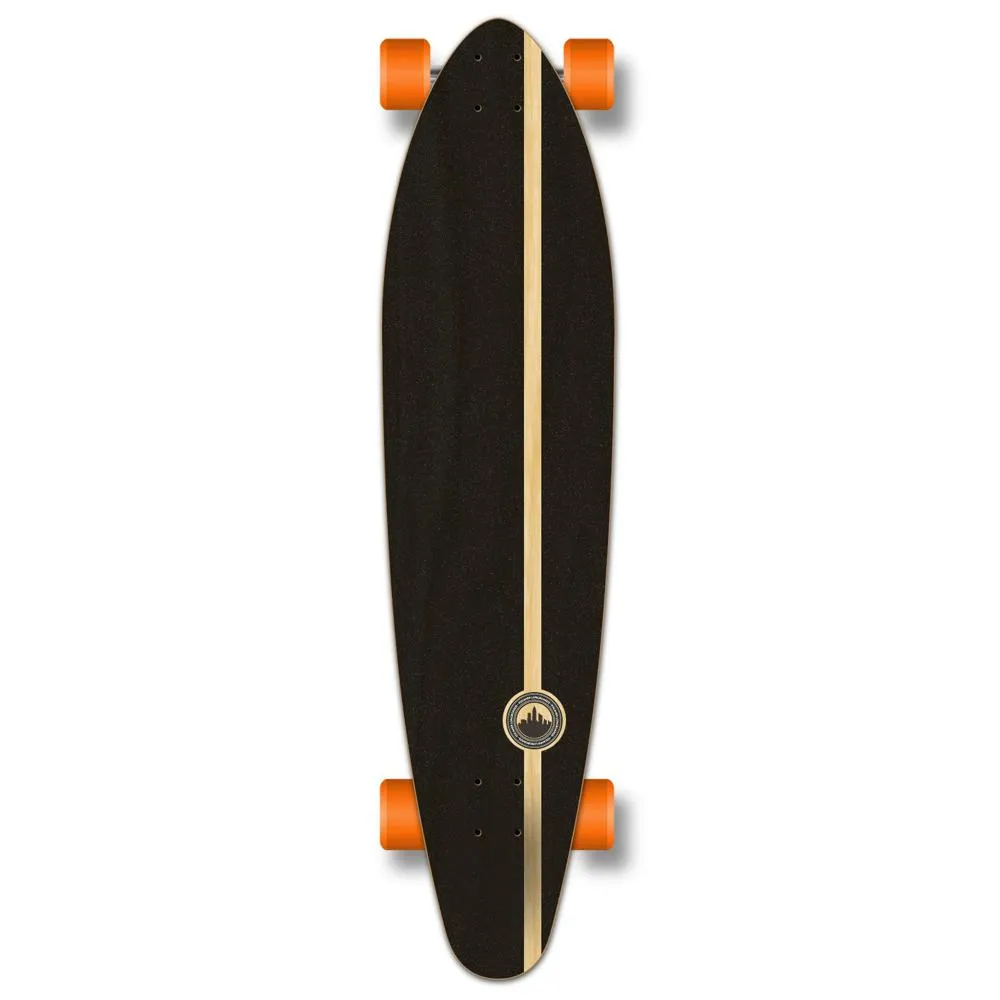 Yocaher Wind 40" Kicktail Longboard Complete - Earth Series